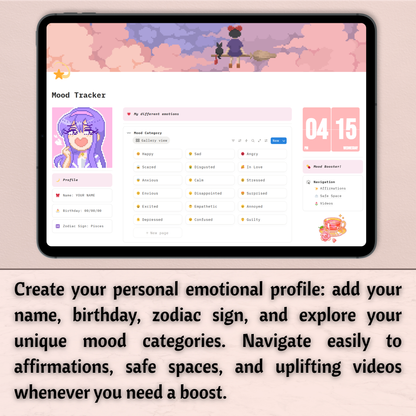 Mood Tracker – Notion Template