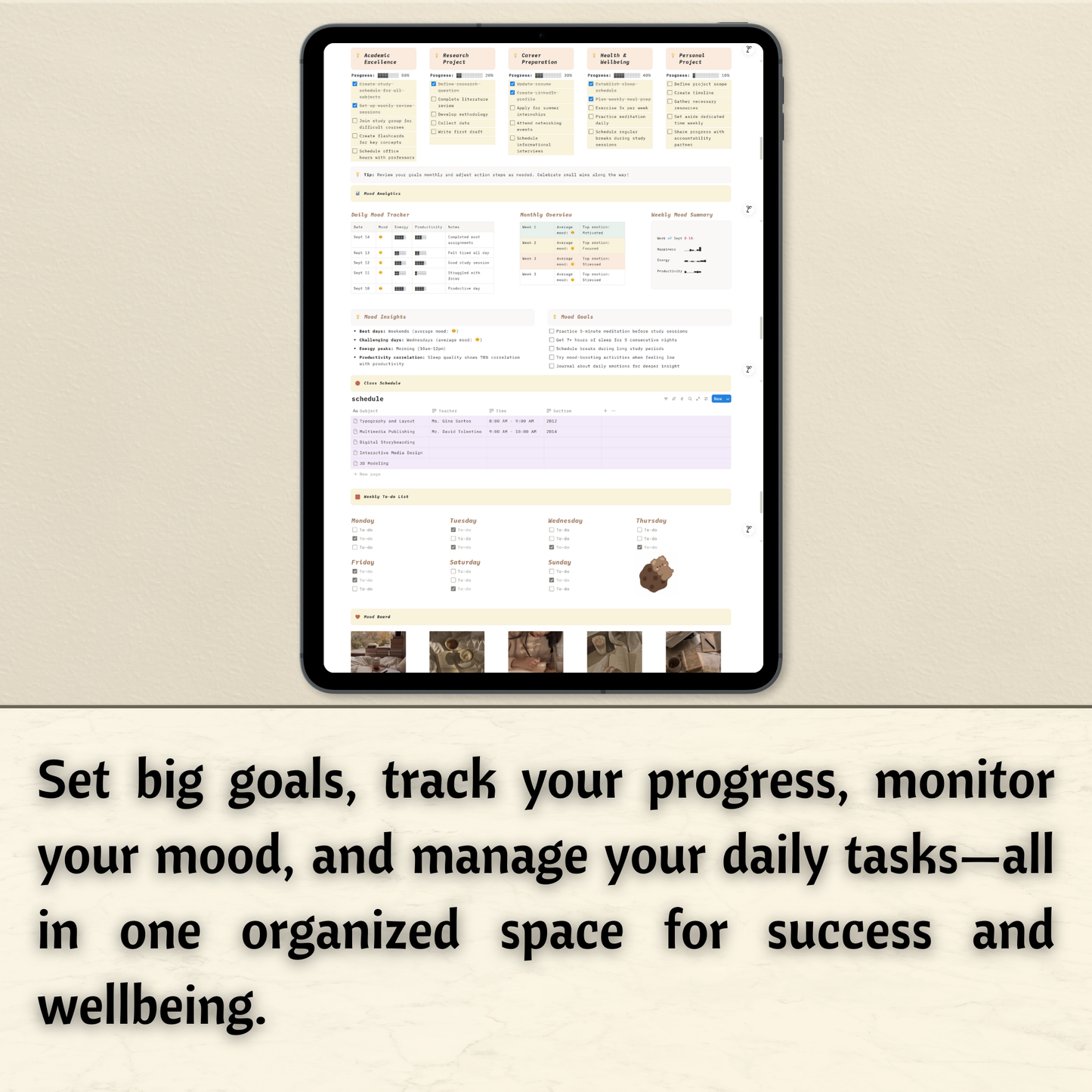 Ultimate Study Space – Notion Template