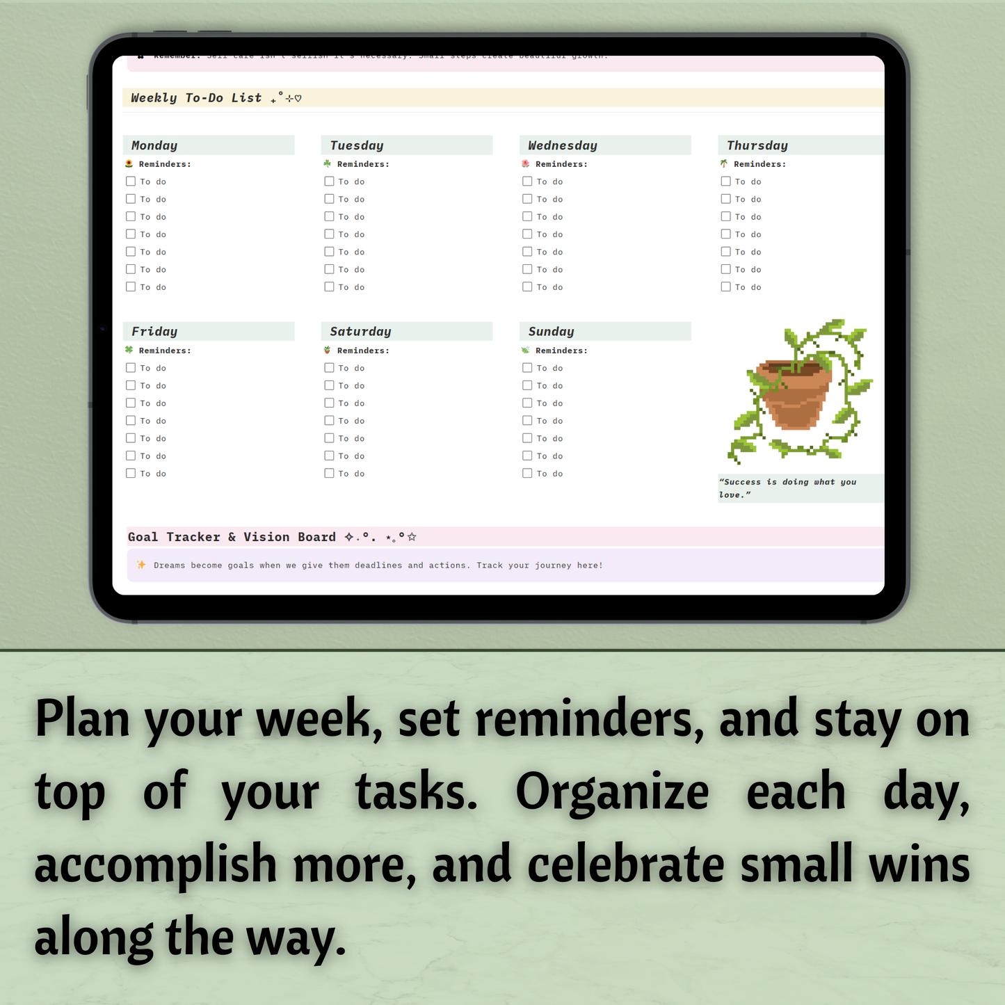 Cozy Home Dashboard – Notion Template