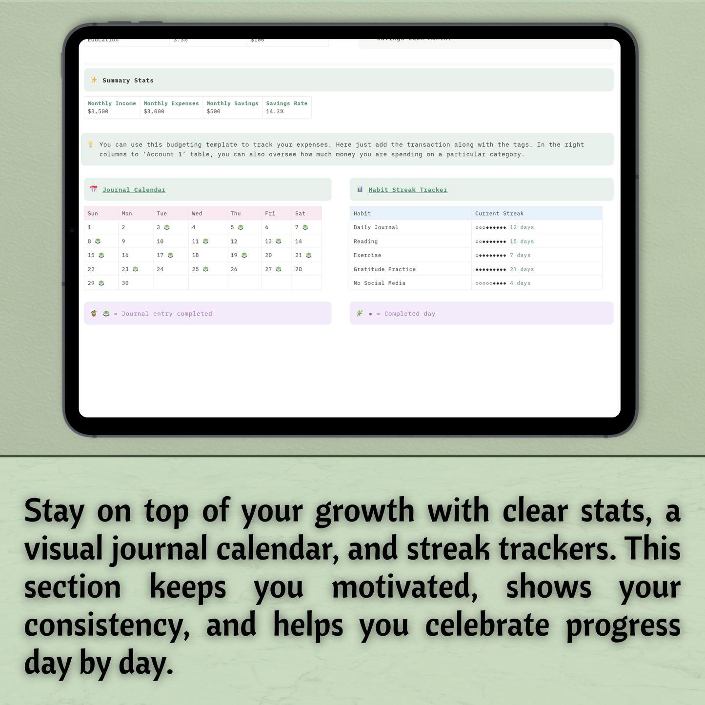 Personal Home Dashboard – Notion Template
