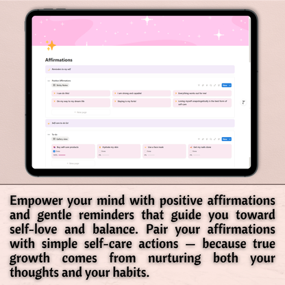 Mood Tracker – Notion Template