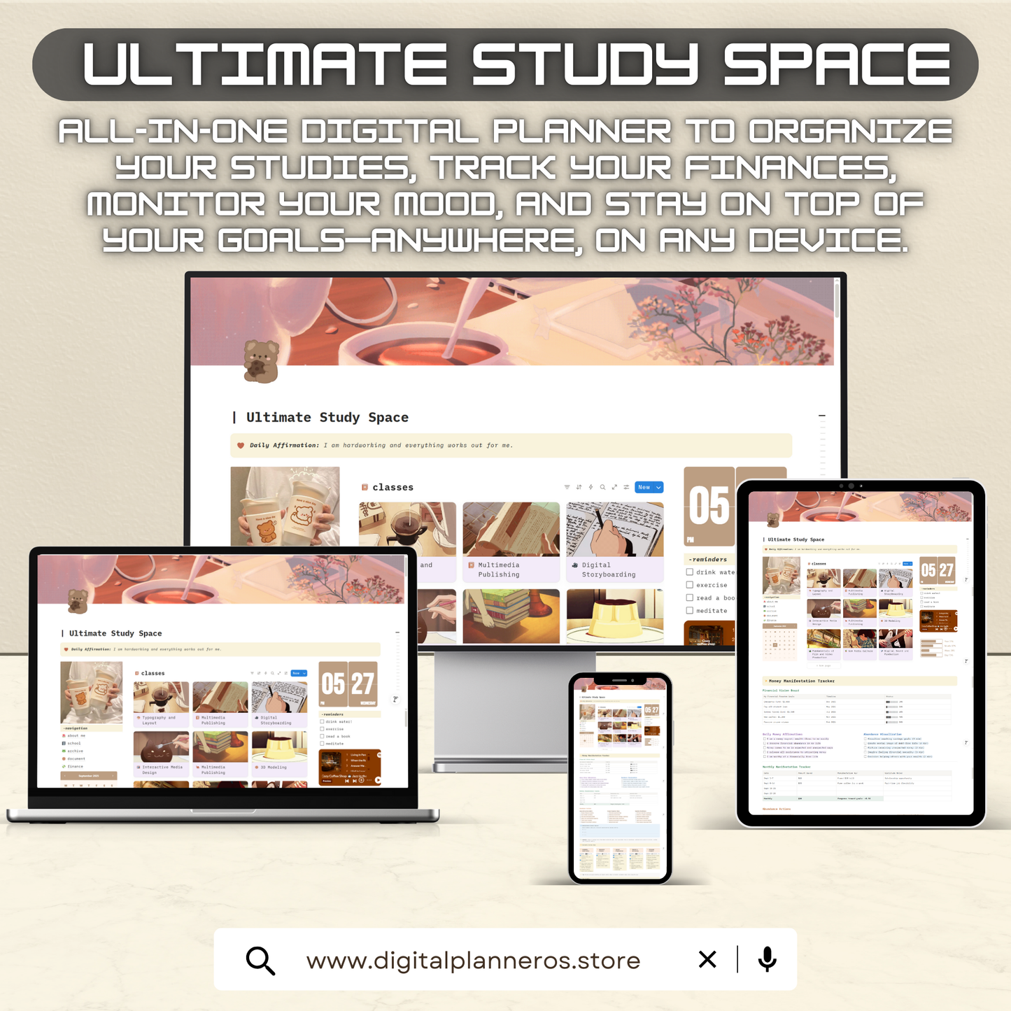 Ultimate Study Space – Notion Template