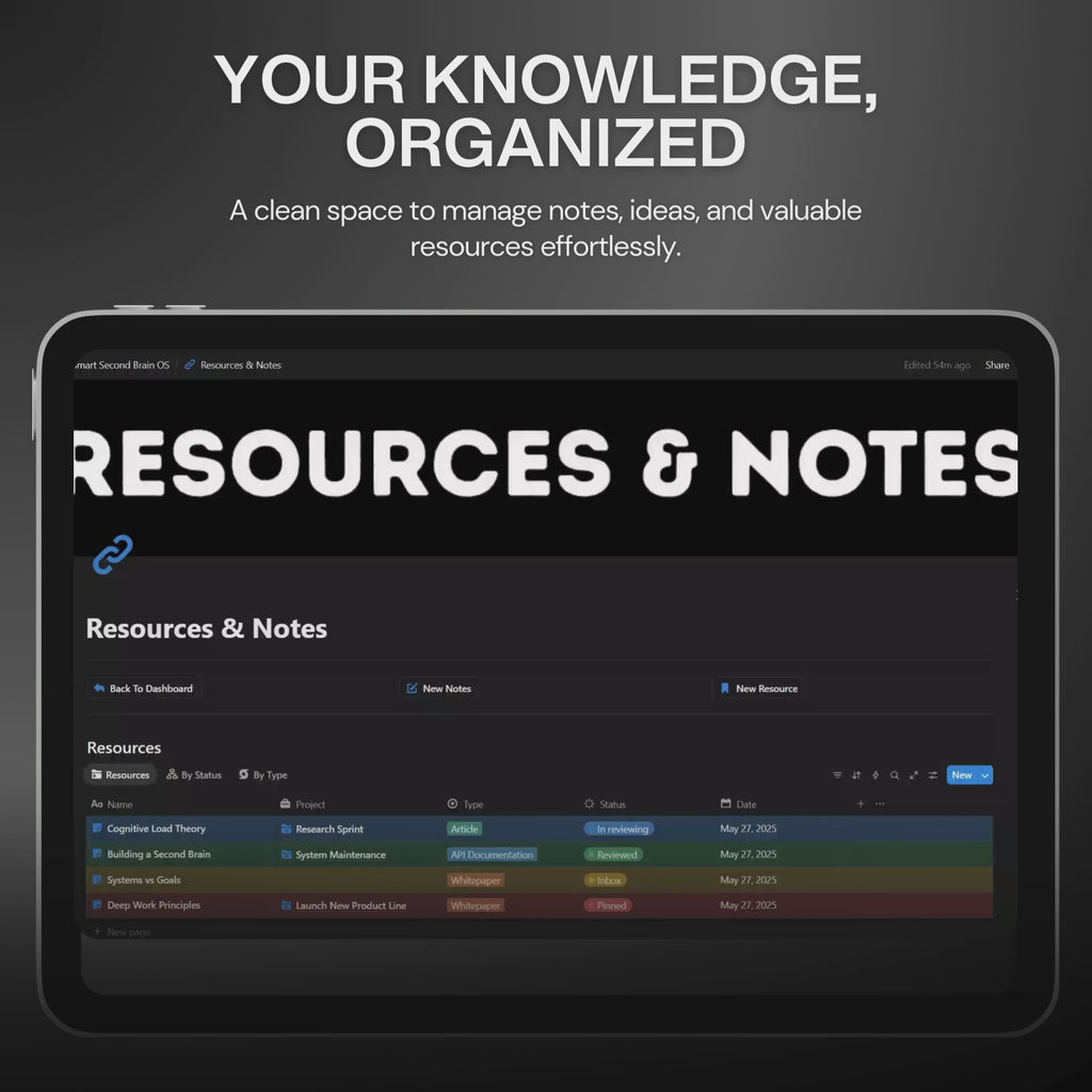 Smart Second Brain OS