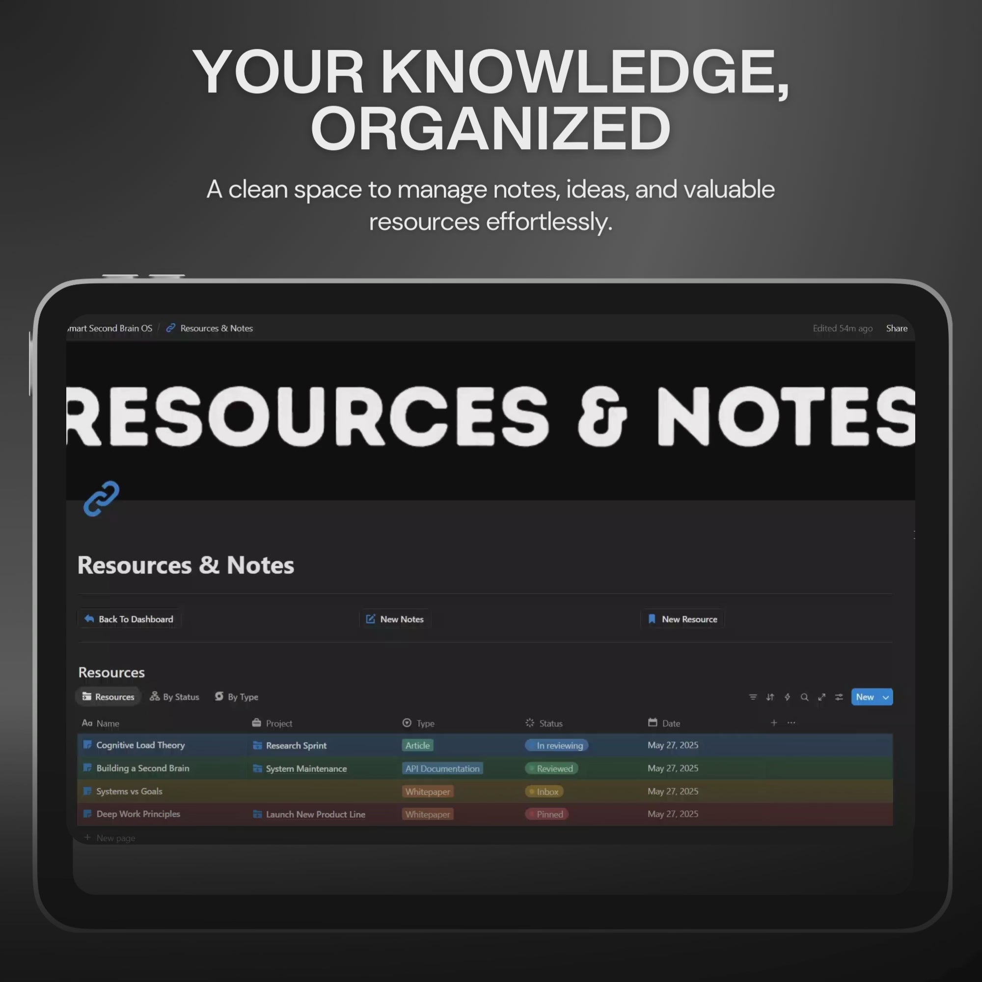 Smart Second Brain OS