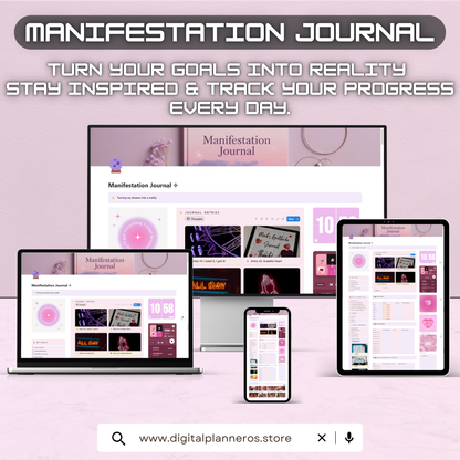 Manifestation Journal – Notion Template