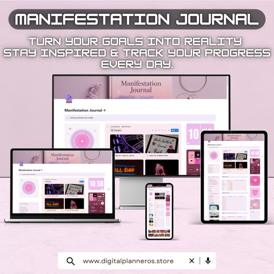 Manifestation Journal – Notion Template