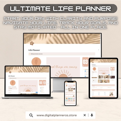 Life Planner – Notion Template