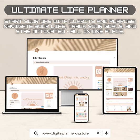 Life Planner – Notion Template