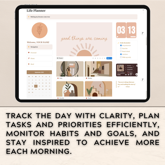 Life Planner – Notion Template