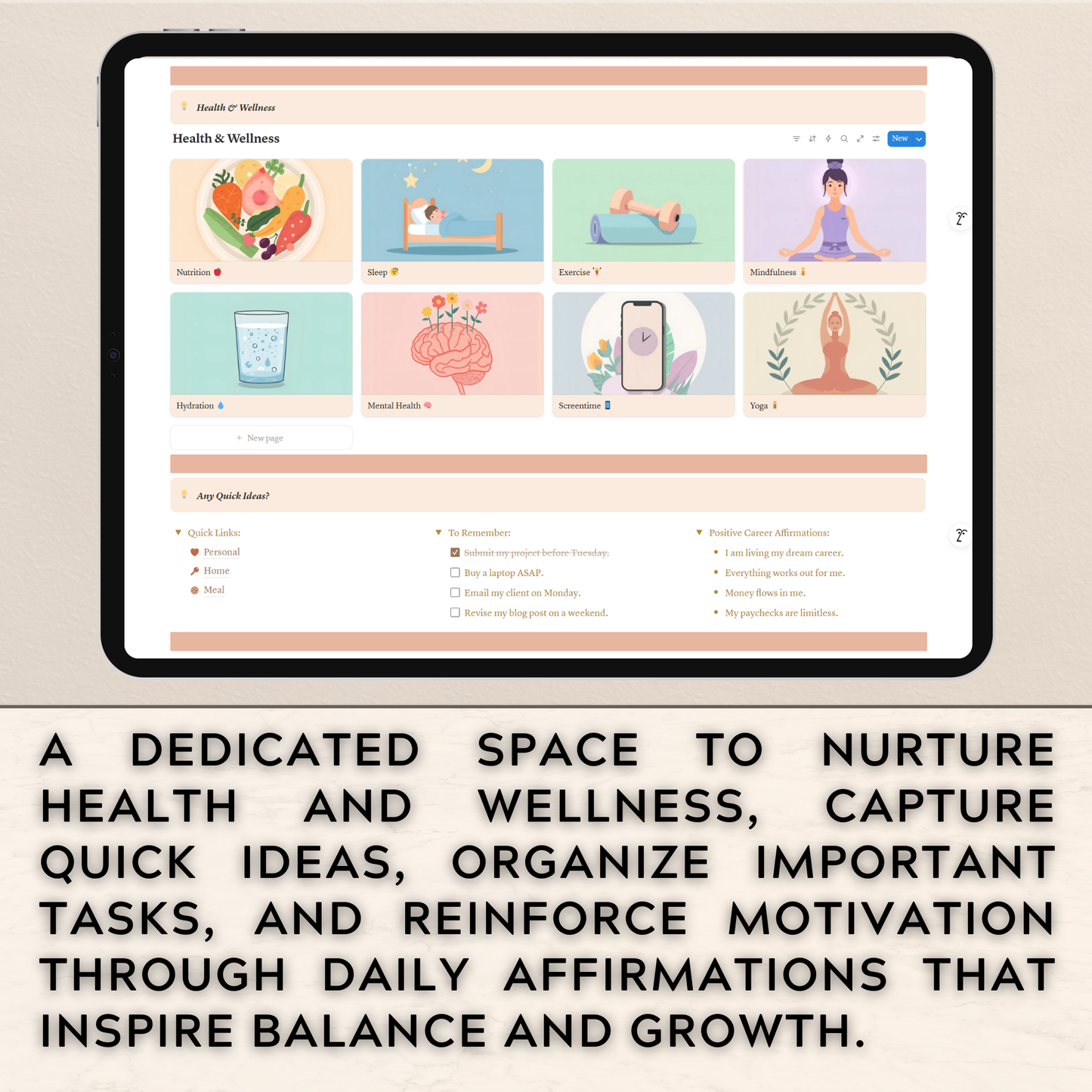 Life Planner – Notion Template