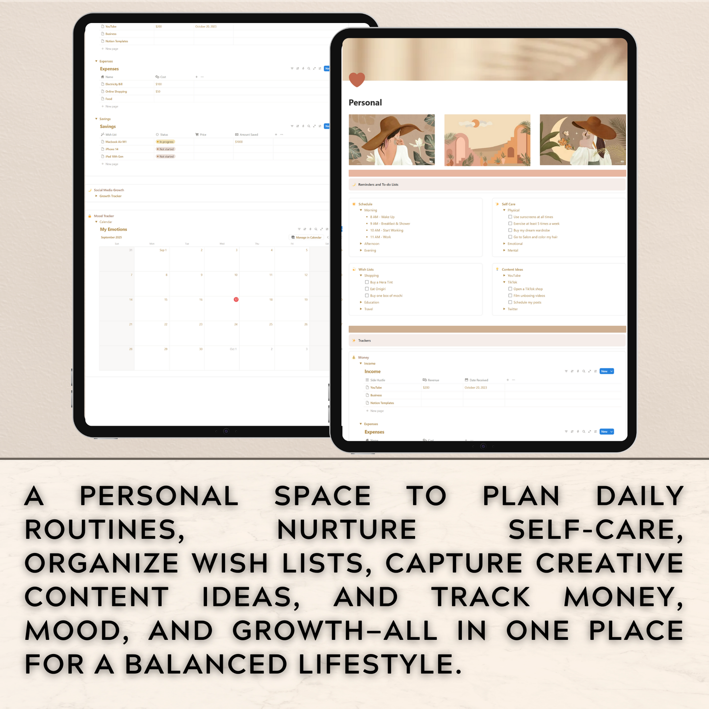 Life Planner – Notion Template