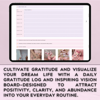 Manifestation Journal – Notion Template