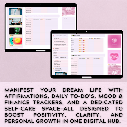 Manifestation Journal – Notion Template