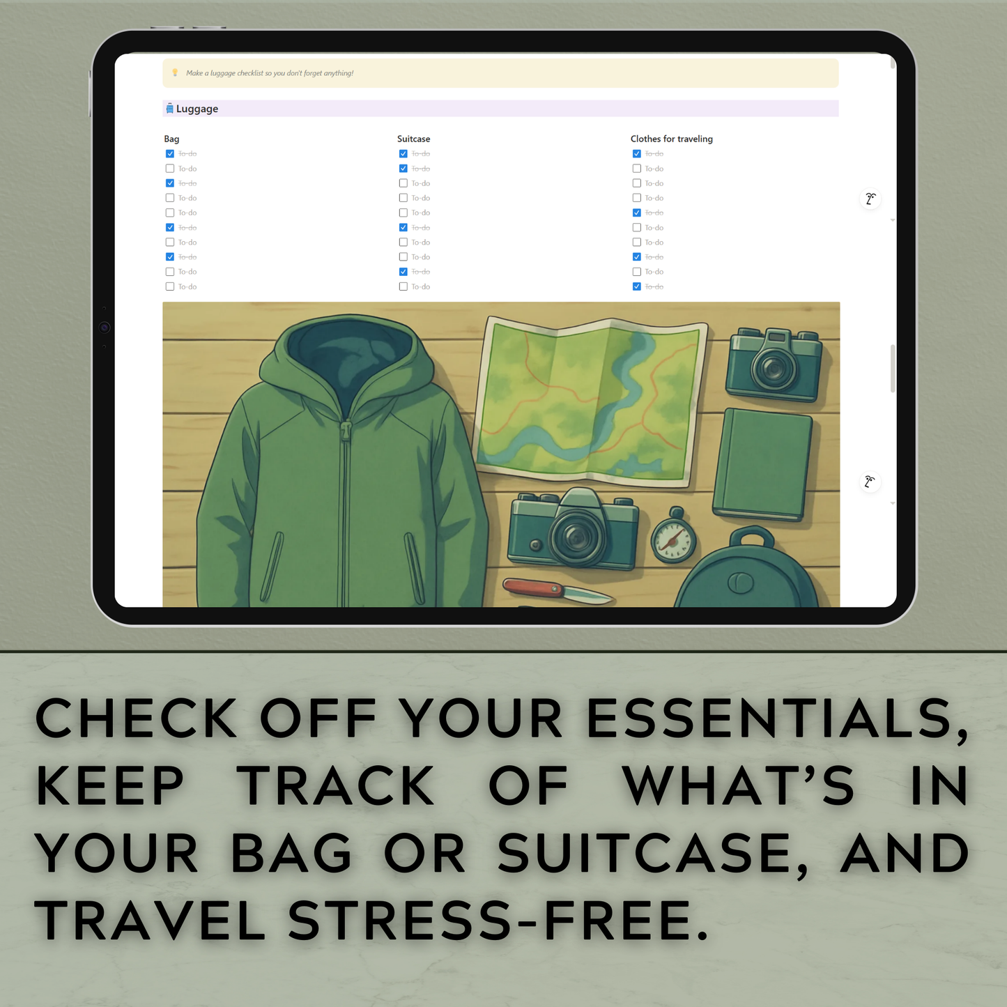 Travel Planner – Notion Template